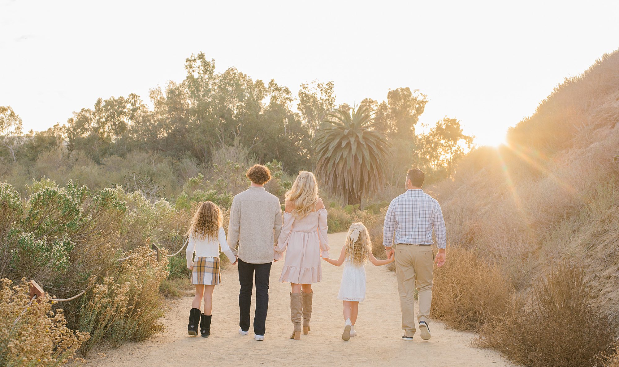 Carlsbad, California Sunset Family Session