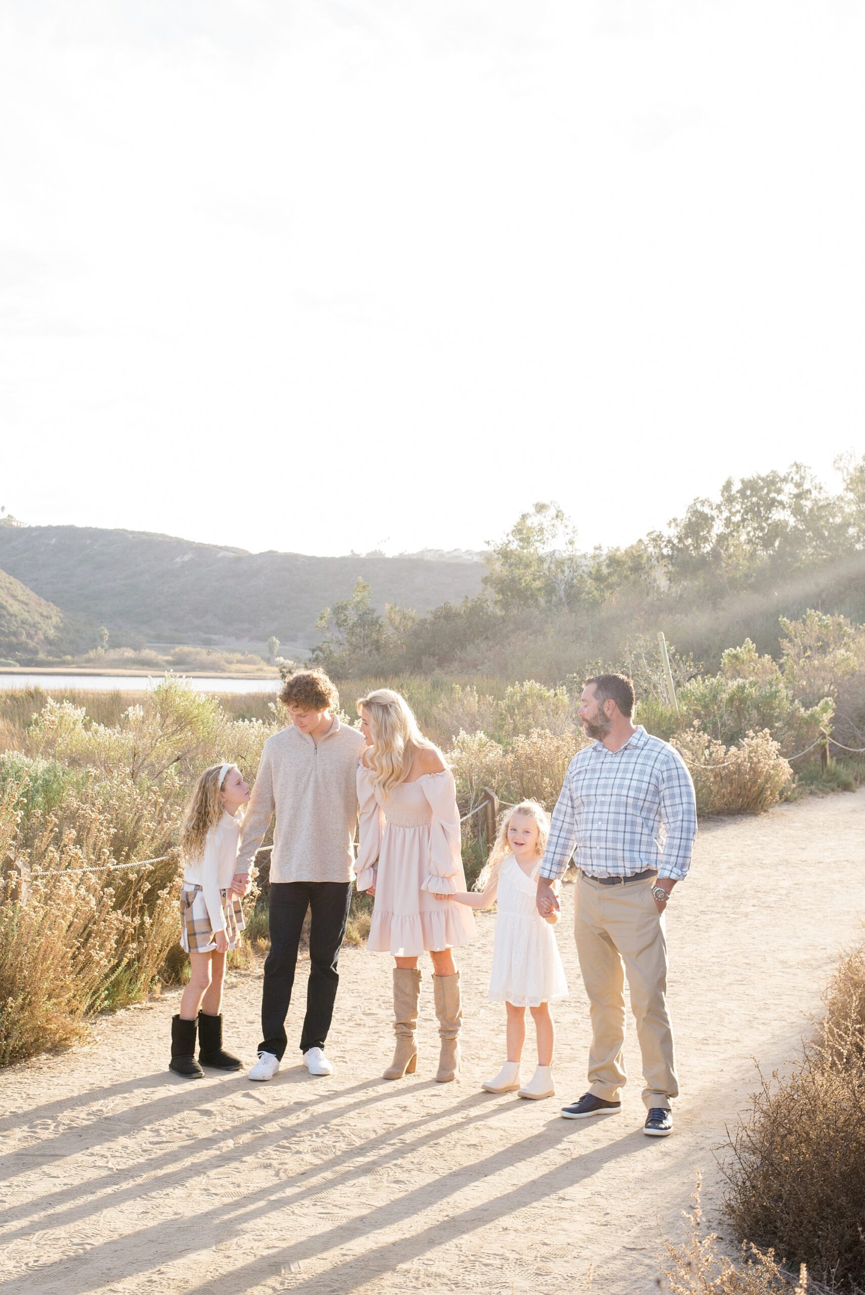 Carlsbad Sunset Family Session