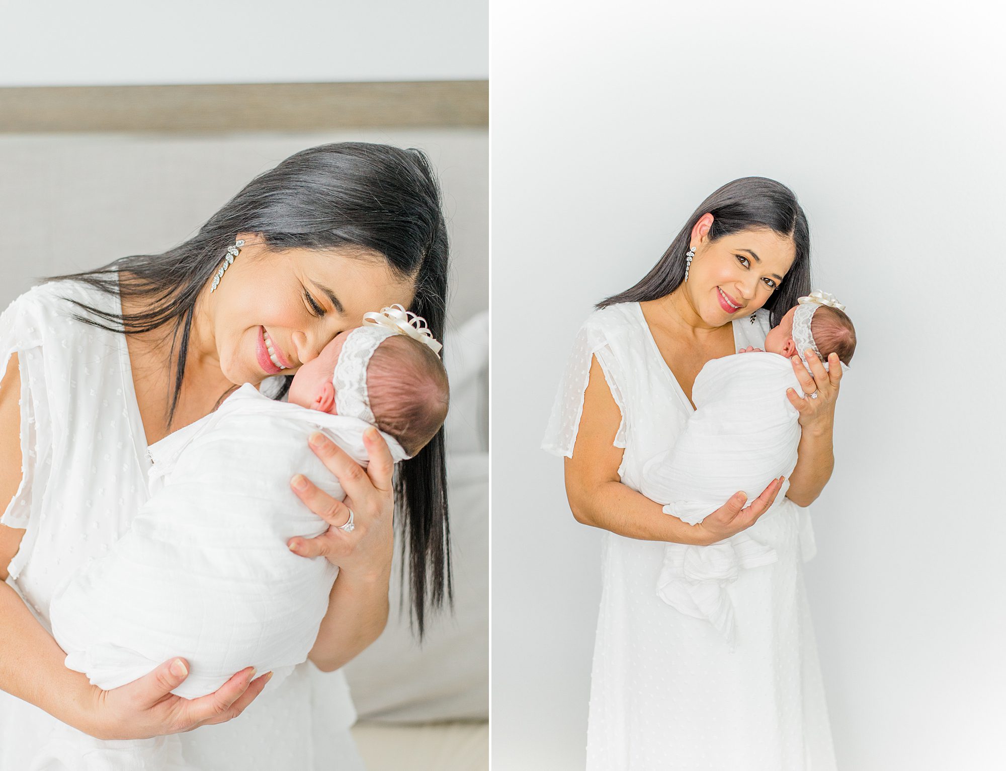 mom and baby portraits 
