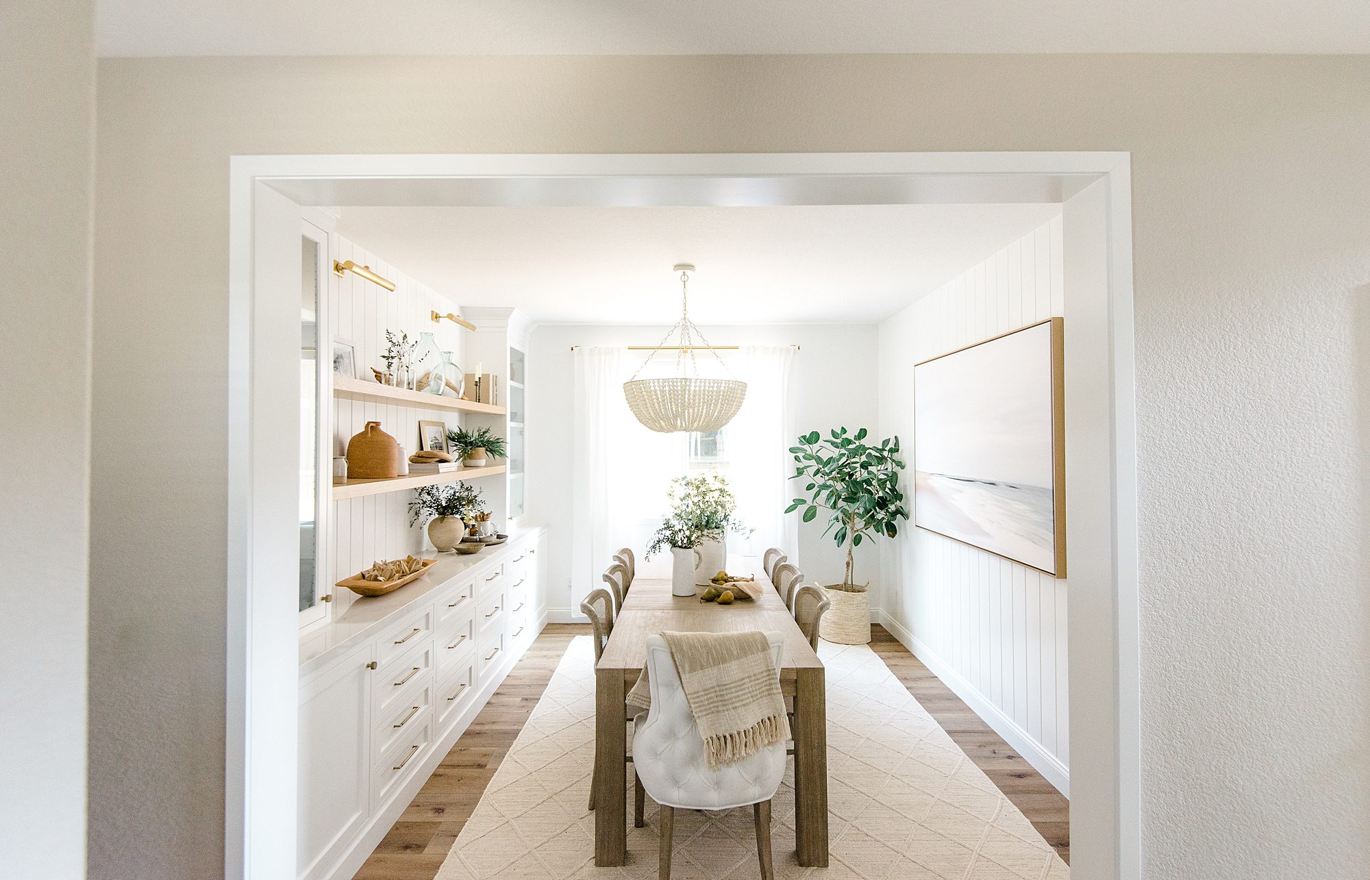 Project Bella Dining Room Transformation | Interior Design Branding Session by Leigh Castelli Photography
