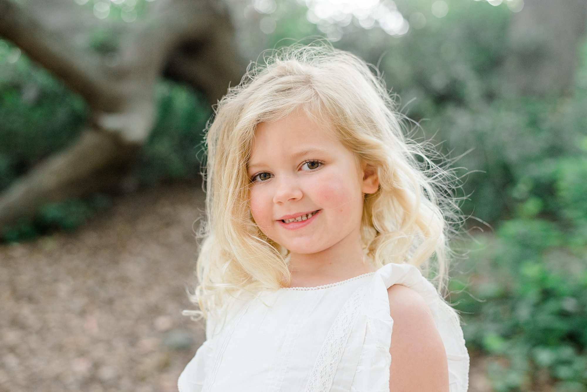 little girl's portaits from North County San Diego Family Session