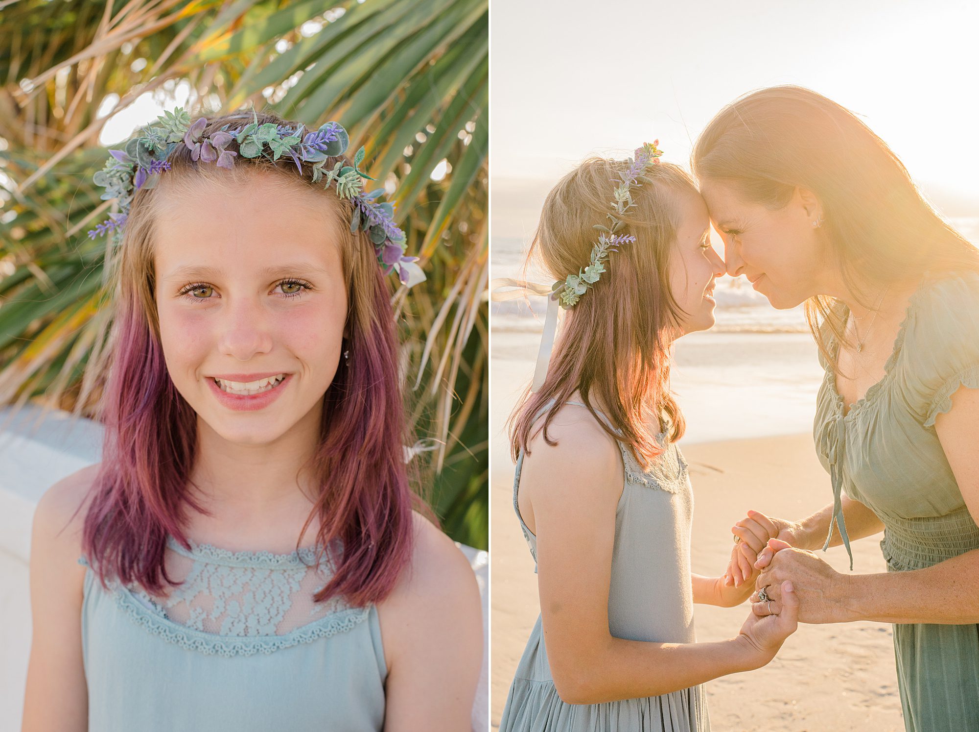 mother daughter portraits from Oceanside California Family Session