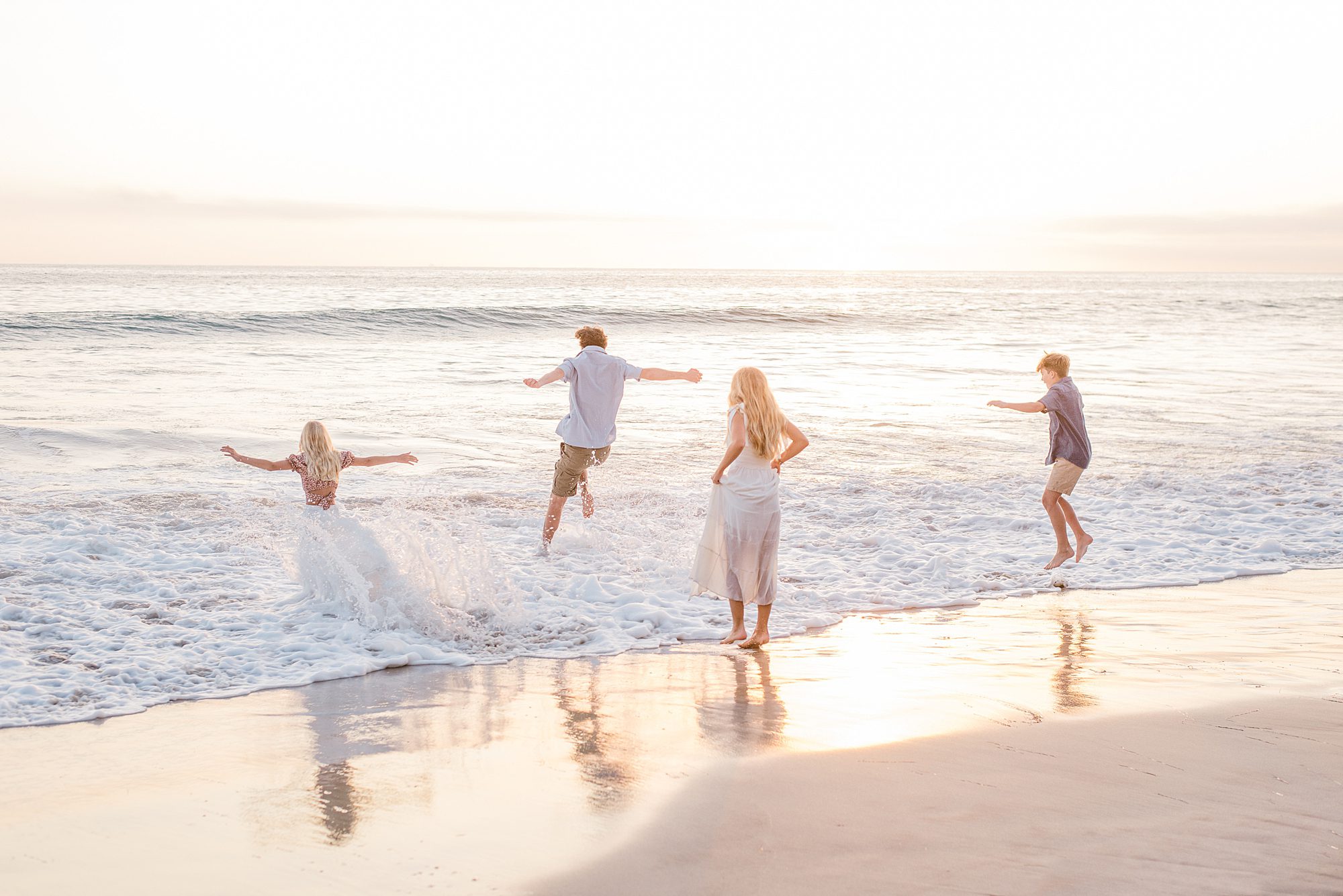 candid family portraits from Solana Beach Family Session