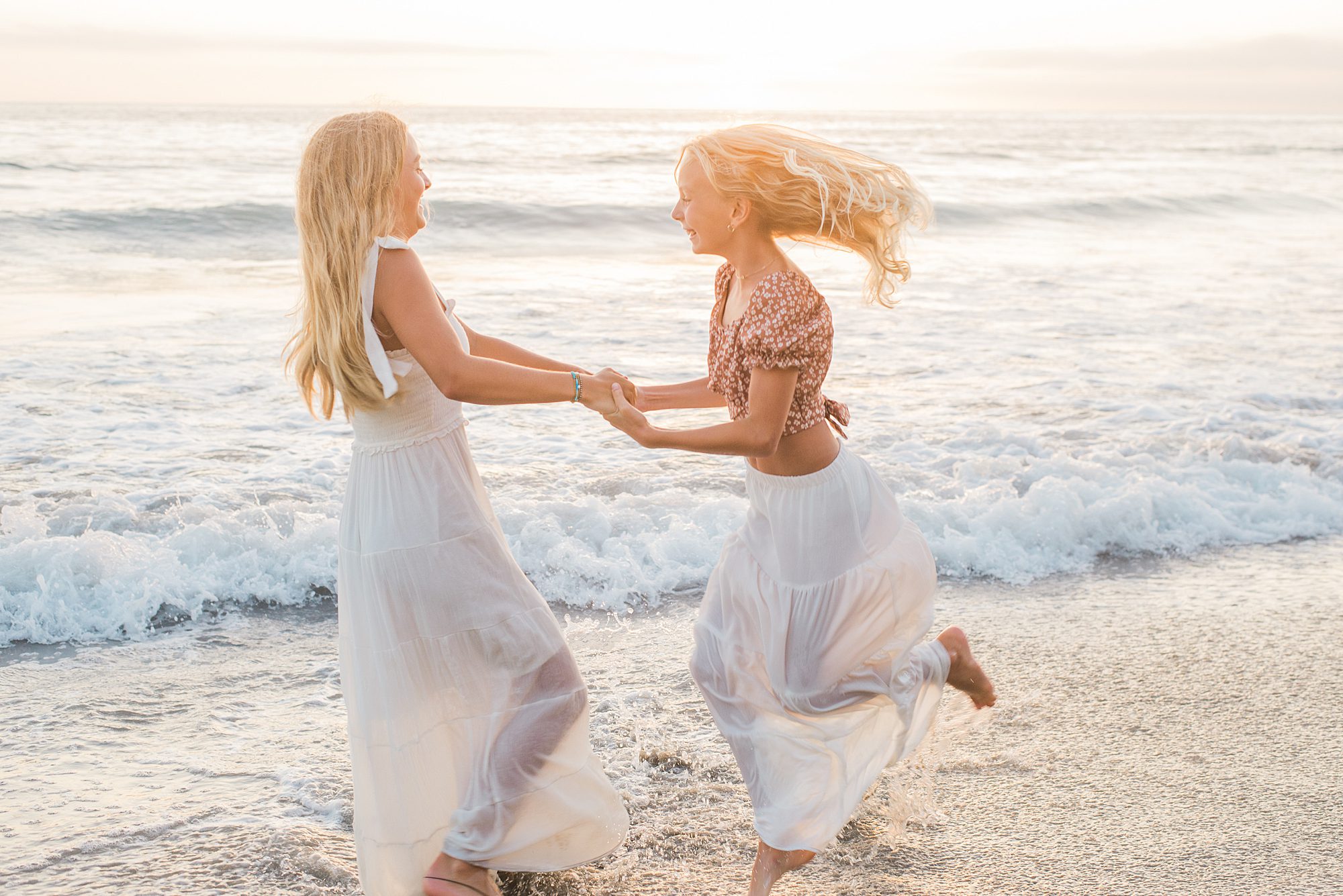 sister portraits from Solana Beach Family Session