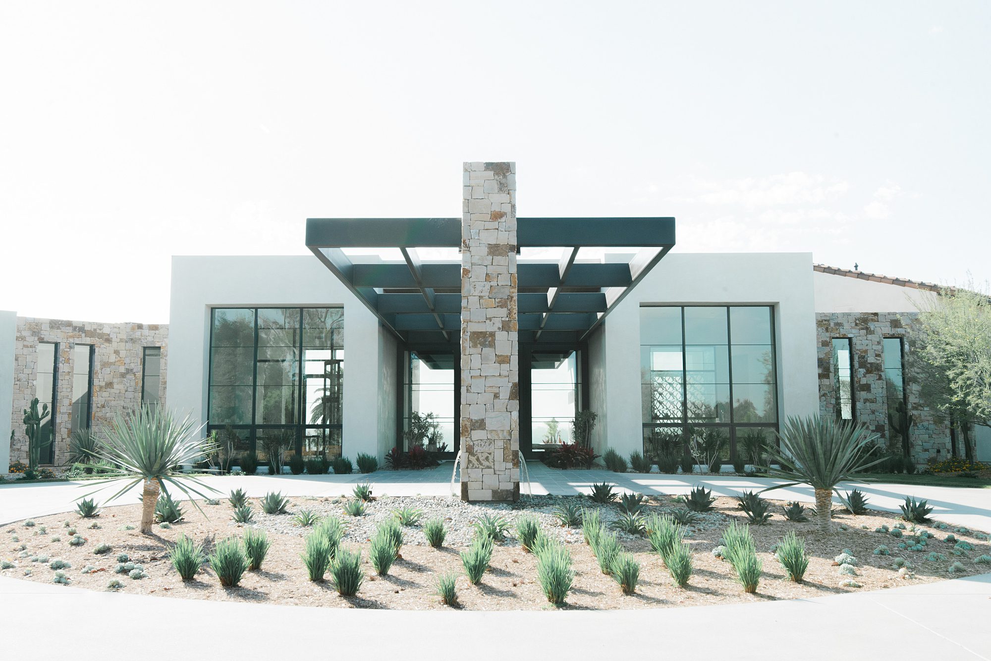 new construction estate in Rancho Santa Fe, California by Ruta Designs