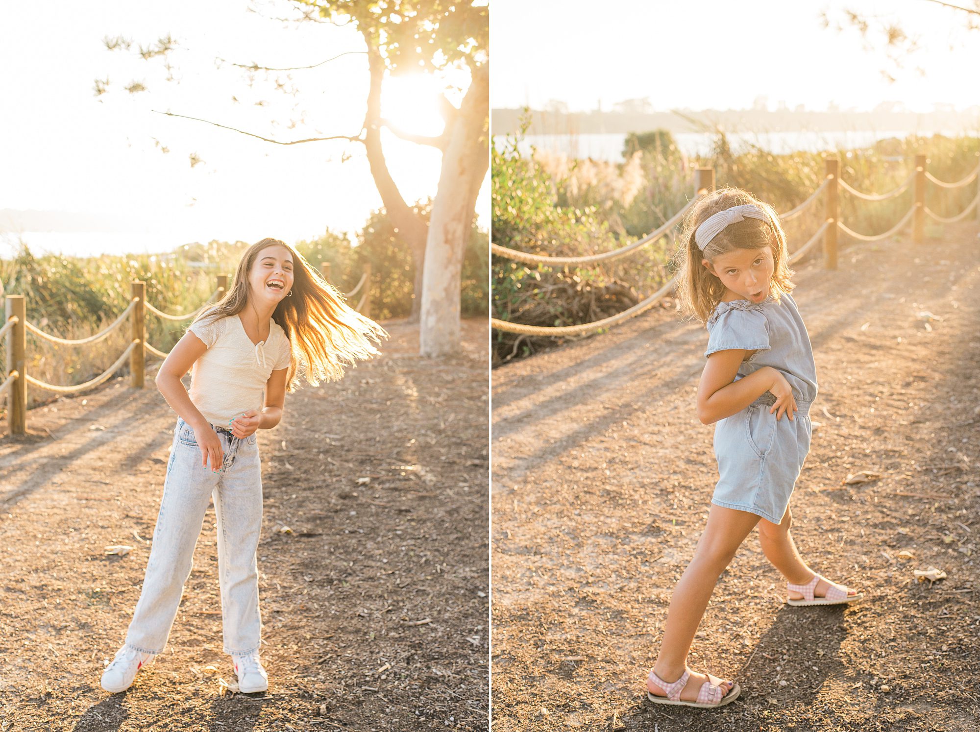 Little girl portraits from family session in Carlsbad, CA