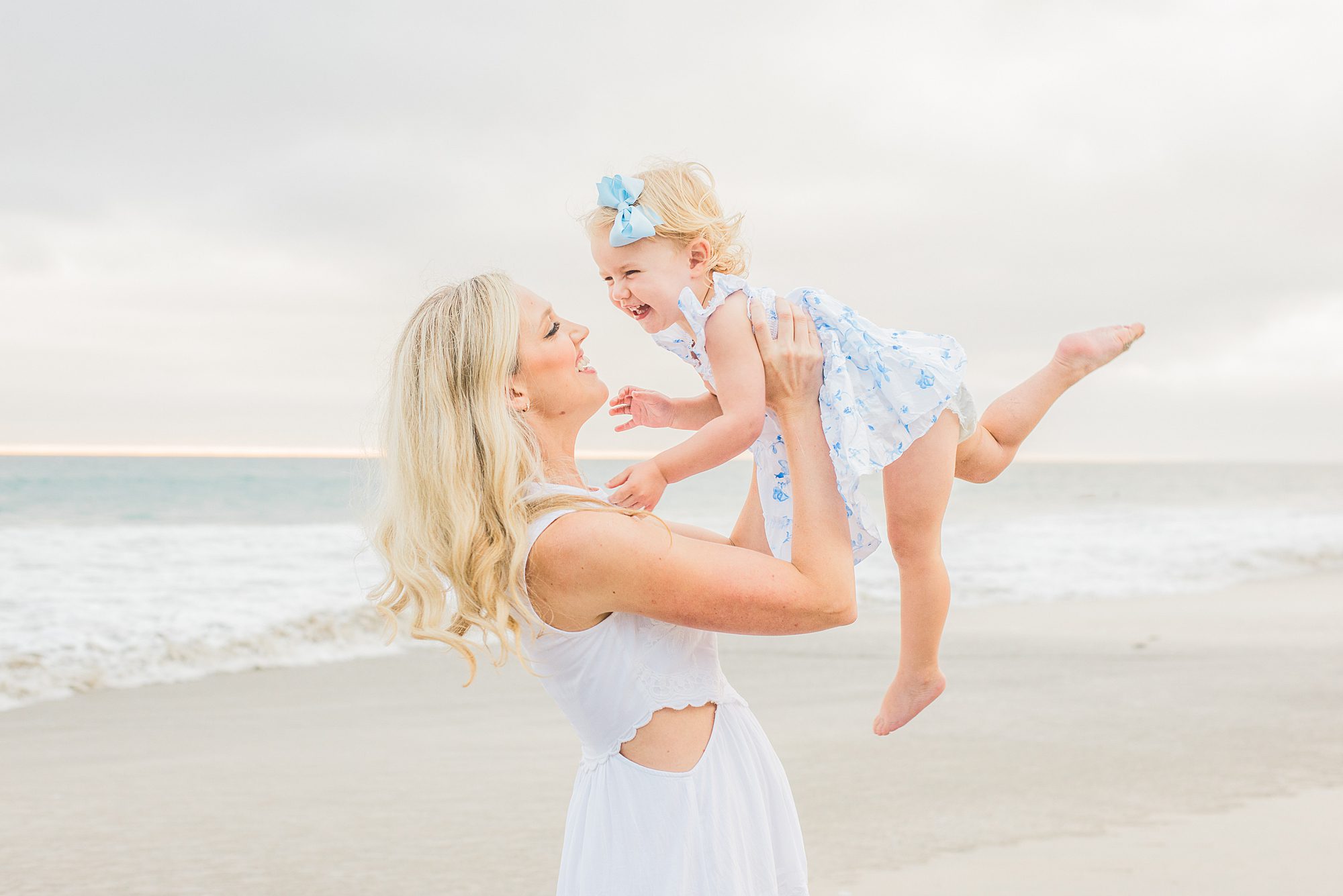 candid portraits from Del Mar Beach Family Session